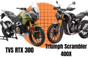 TVS Apache RTX 300 vs Triumph Scrambler 400X