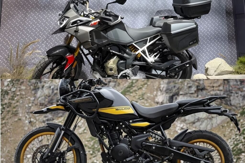 TVS RTX 300 vs Himalayan 450 design Comparison