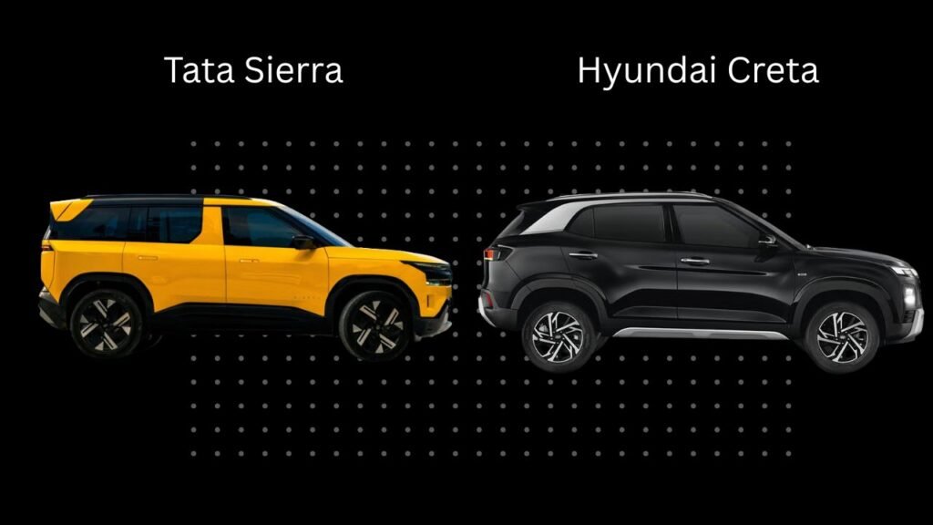 Tata Sierra vs Hyundai Creta