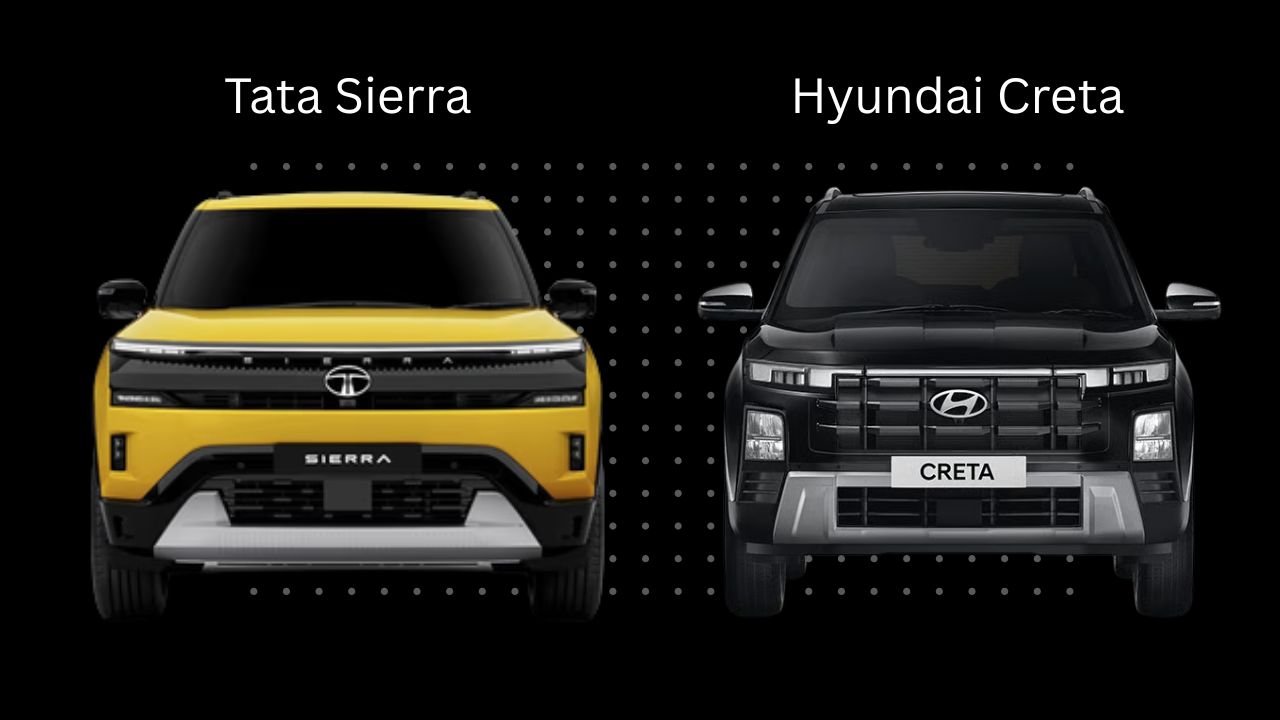 Tata Sierra vs Hyundai Creta