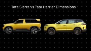 Tata Sierra vs Tata Harrier Dimensions