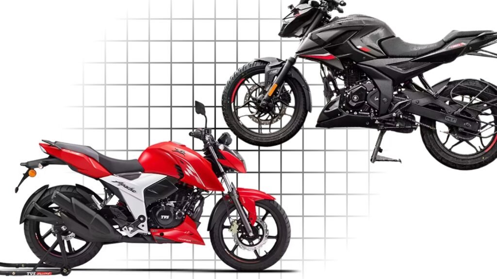 Tvs Apache RTR 160 4V Vs Bajaj Pulsar N160