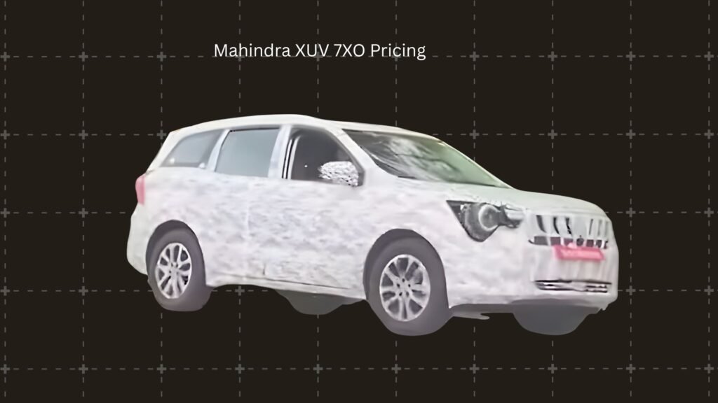 Mahindra XUV 7XO Pricing 