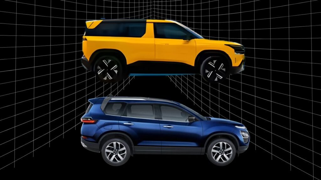 Tata Sierra vs Tata Safari Dimensions