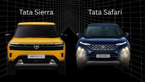 Tata Sierra vs Tata Safari Dimensions