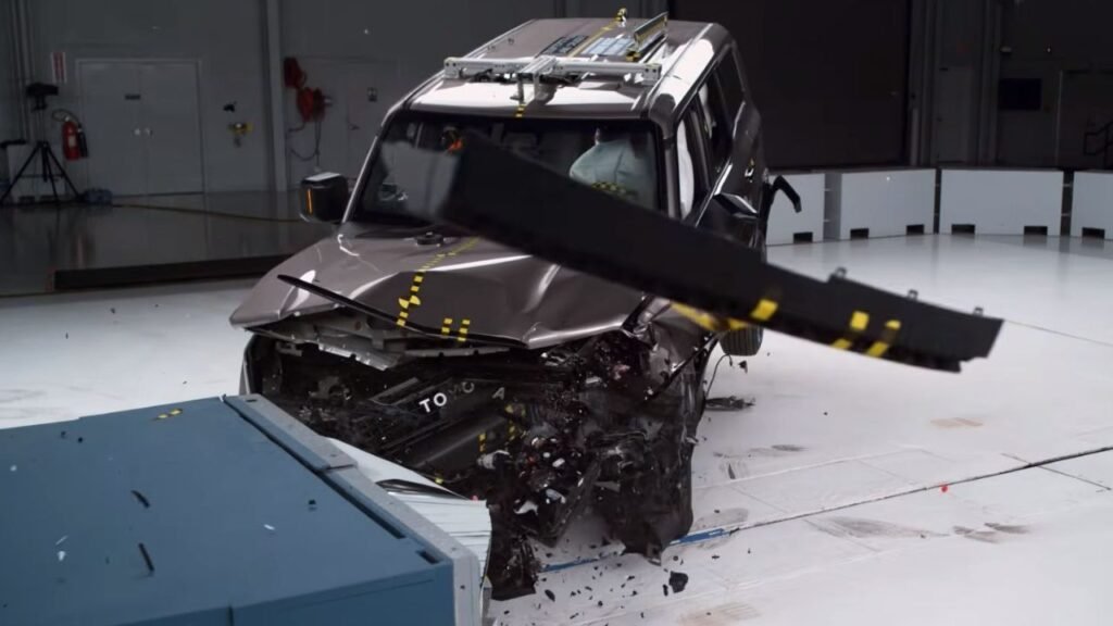 2026 Land Cruiser Crash test result