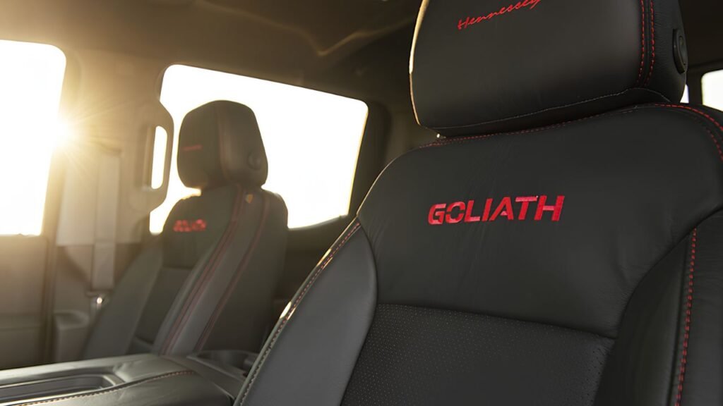 Hennessey’s 700-HP Goliath Seats
