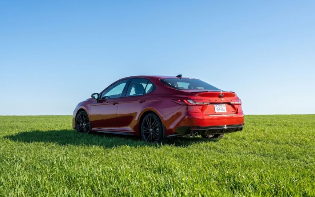 2027 Toyota Camry Rear Profile